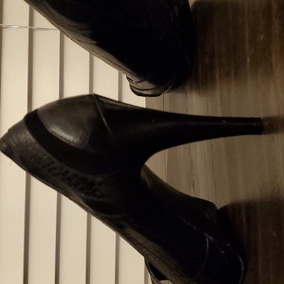 Nine West peep toe heels - Picture 3 of 6